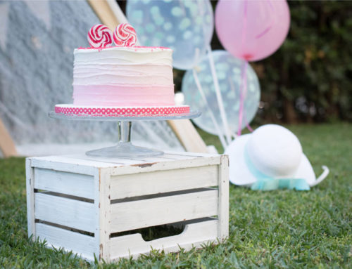 Tarta Degradado Rosa Bebe