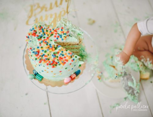 Green Smash Cake